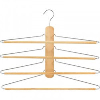 Вешалка деревянная SS4 &quot;4 в 1&quot;, 40,5x1,6x40см, 311334 Рыжий кот