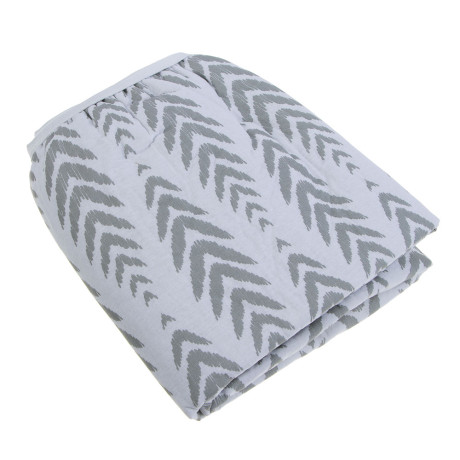 Чехол для гладильной доски на резинке тм VETTA, пряжка, х/б, подкладка синтепон, 130х46см