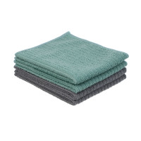 Салфетки универсальные тм VETTA, 4 шт, 25x30см, микрофибра 230г/м2