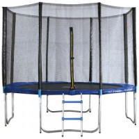 Батут 13' с сеткой и лесенкой BT13-3 (упаковка в 2 транспортные коробки: 010358 + 010359)