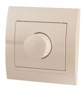 Lezard DERIY диммер, 16А 1000 Вт перламутр