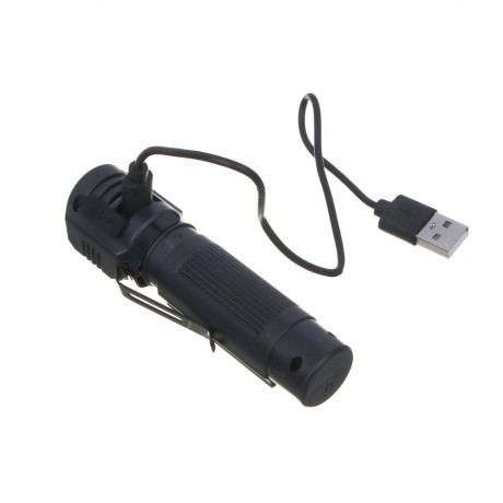 ЕРМАК Фонарь налобный, XPG+COB, 4 режима, 500мАч, зарядка Туре-С, 103х27х25 мм, пластик