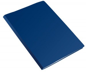 Папка с пружин.скорос-телем Attache экономи 0,4 синий 926645