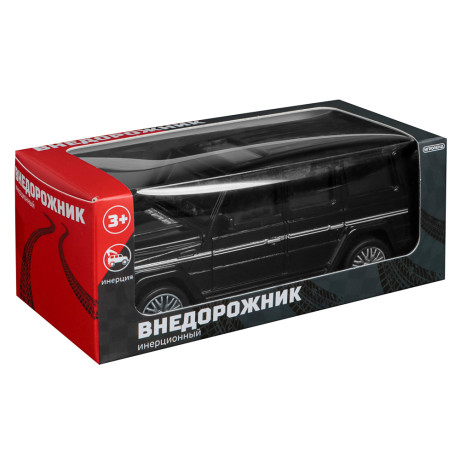 ИГРОЛЕНД Внедорожник инерционный, ABS, 13,6х6,5х5,4 см, 2 дизайна