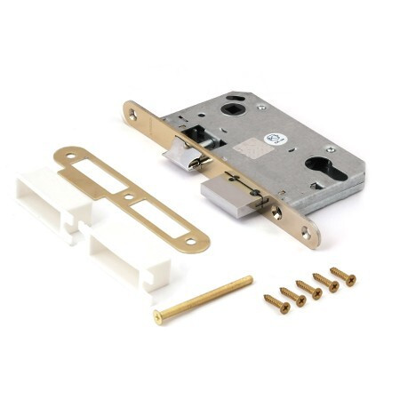 Замок врез 5300-G (золото) Apecs (межос -85мм)  \30