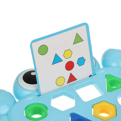 ИГРОЛЕНД Развивающая игра "Крабик-сортер", PP, 17,8х17,4х3,5см, 2 дизайна