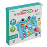 ИГРОЛЕНД Развивающая игра "Крабик-сортер", PP, 17,8х17,4х3,5см, 2 дизайна