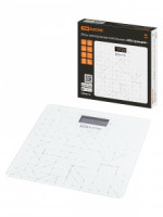 Весы напольные эл. TDM &quot;Абстракция&quot;, стекло, деление 100г, до 180 кг, 28*28см SQ4012-0005