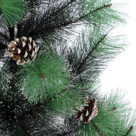 Ель-сосна с шишками 200 веток, 180 см, 26-15