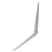 Уголок-кронштейн 400х350 (серебро) Apecs   \10 (30)