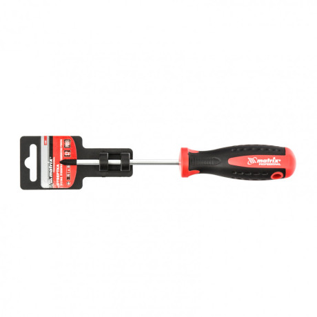 Отвертка Profi, PH1 х 100 мм, S2, двухкомпонентная рукоятка Matrix