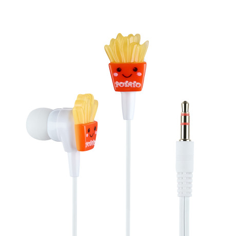 FORZA Наушники проводные внутриканальные Декор, коробка ПВХ, 4 дизайна