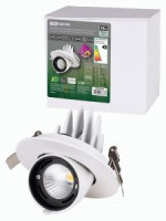 TDM св-к св/д встр.поворот.&quot;Акцент-1&quot; LED DSL-01-018-NW 18 Вт, 24°,4000 К, 90 Ra, IP40 SQ0369-0403