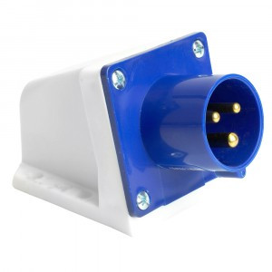 STEKKER силовая вилка CEE стационарная ST-513 16А 2P+PE 220В IP44 PPG16-513-44 49444