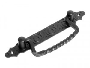 Домарт Ручка откидная 215 кованая серия Ярославль черная (10)