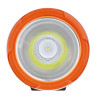 ЕРМАК Фонарь прожектор, LED + COB, 6 режимов, 2400мАч, USB кабель, 9х9х20см, пластик