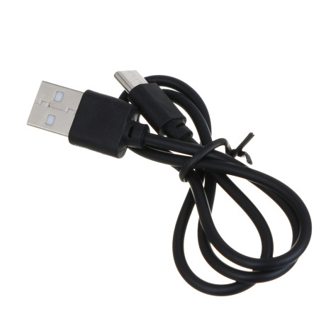 ЕРМАК Фонарь прожектор, LED + COB, 6 режимов, 2400мАч, USB кабель, 9х9х20см, пластик