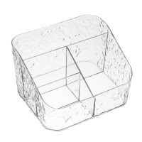 Органайзер для косметики и визажа тм ЮНИLOOK Ice 17,5х15х11см, пластик PET, #25667