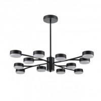 LUMION 8117/12 COMFI LN25 черн., мет. Люстра LED GX53 12x7W 220V TORINA