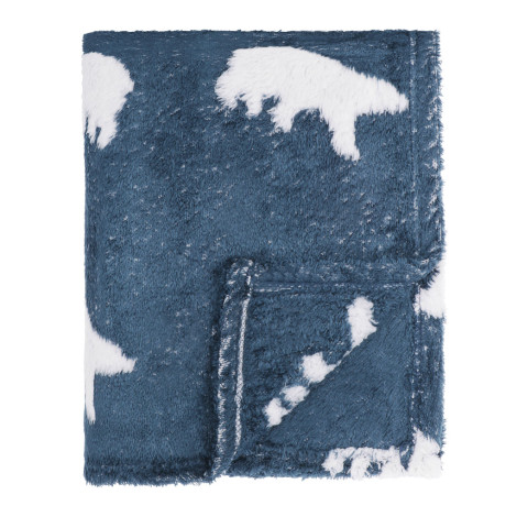 PROVANCE Нордик Плед с принтом, 130х170см, 100% полиэстер