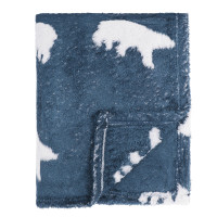 PROVANCE Нордик Плед с принтом, 130х170см, 100% полиэстер