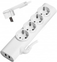 СТАРТ Сетевой фильтр (удл.) ПВС 3x1,5 ZD 5роз. 1,5м. 16А земля, шторки, ударопрочн.корп. 2xUSB 2.1А