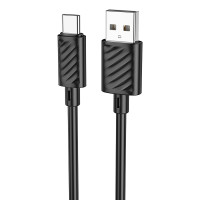hoco. Кабель для зарядки модель X88, USB-C 2м, цвет: черный