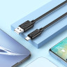 hoco. Кабель для зарядки модель X88, USB-C 2м, цвет: черный