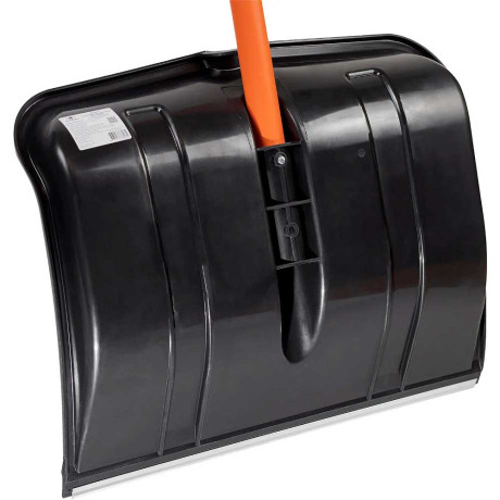 Лопата снег пластик Стандарт Богатырь в сборе 6965