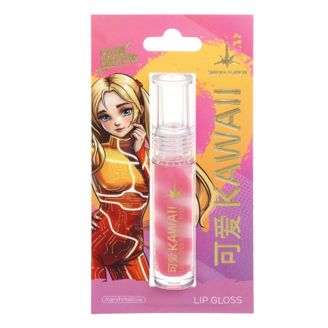 BY Русские Супергерои Заря Каваи Блеск для губ двухцветный спираль, 3,8 мл, 3 тона