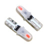 NG Лампа светодиодная T5 (2SMD),12В, красный, 2 шт., блистер