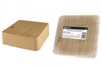 TDM коробка распред. 100х100х44 мм ОУ IP40 сосна, инд. штрихкод (25!) SQ1401-0409