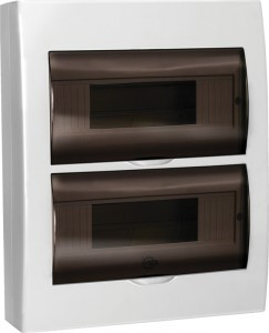 IEK GENERICA бокс (корпус) пластик ЩРН-П-24 мод. навесной  IP41 MKP12-N-24-41-G