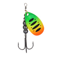 AZOR FISHING Блесна Вращающаяся №4, фаэртайгер