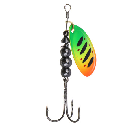 AZOR FISHING Блесна Вращающаяся №4, фаэртайгер