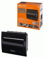 TDM бокс (корпус) пластик. ЩРВ-П-10 мод. встраиваемый, Антрацит IP41 SQ0902-1003