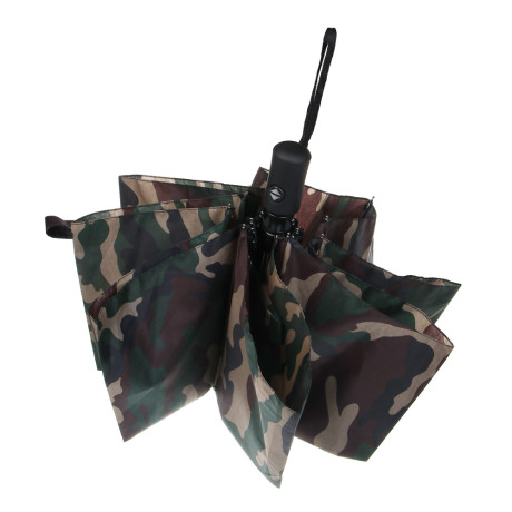 Зонт автомат тм BY Русские Супергерои, диаметр 95см, 8 спиц, сталь, PU, милитари