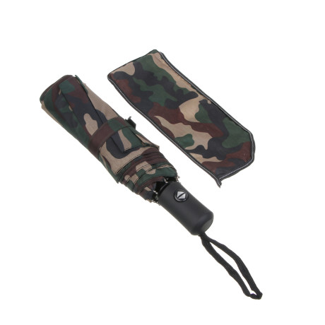 Зонт автомат тм BY Русские Супергерои, диаметр 95см, 8 спиц, сталь, PU, милитари