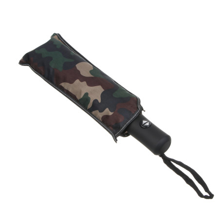 Зонт автомат тм BY Русские Супергерои, диаметр 95см, 8 спиц, сталь, PU, милитари