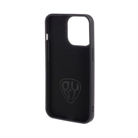 BY Чехол для смартфона КРИСТАЛЛЫ, iP - 13 Pro, материал TPU, чёрный