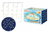 Гирлянда-бахрома ул. 152LED, 3000K, 2х1м., бел. кауч., соед. до 5мод., IP65, TDM SQ0361-0044