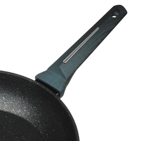 SATOSHI Гардан Сковорода литая d28см, антипригарное покрытие мрамор, индукция