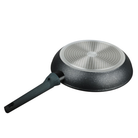 SATOSHI Гардан Сковорода литая d28см, антипригарное покрытие мрамор, индукция