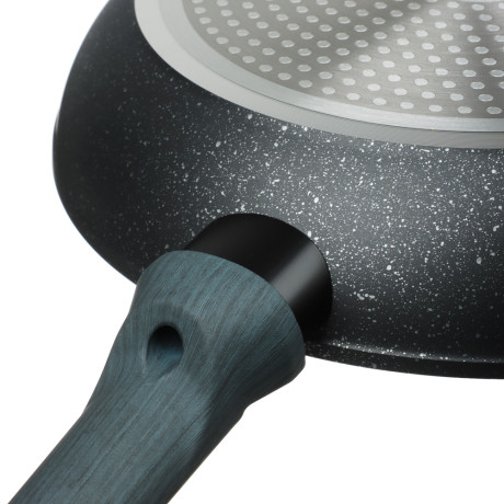 SATOSHI Гардан Сковорода литая d28см, антипригарное покрытие мрамор, индукция