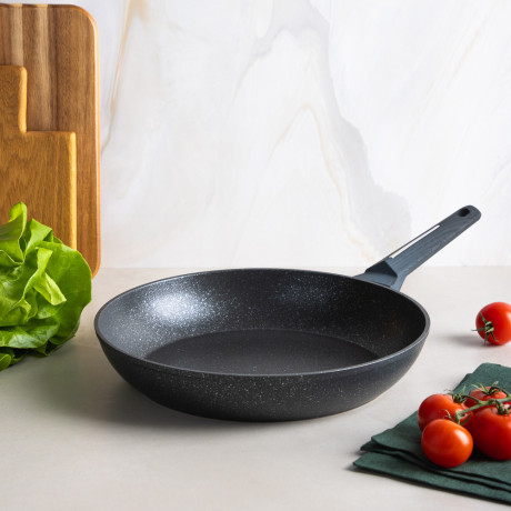 SATOSHI Гардан Сковорода литая d28см, антипригарное покрытие мрамор, индукция