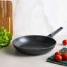 SATOSHI Гардан Сковорода литая d28см, антипригарное покрытие мрамор, индукция