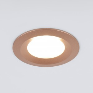 Elektrostandard св-к встр. 110 MR16 GU10 max 50W 77х77х25 золотой алюм. a053333