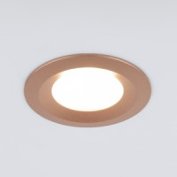 Elektrostandard св-к встр. 110 MR16 GU10 max 50W 77х77х25 золотой алюм. a053333