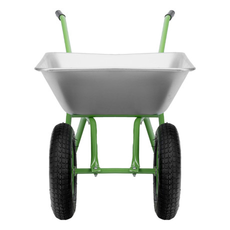 Тачка садовая, 2-х колесная, грузоподъемность 120 кг, объем 65 л Сибртех