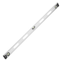 Уровень алюминиевый &quot;Рельс&quot;, 1200 мм, 3 глазка (1 поворотный) Matrix